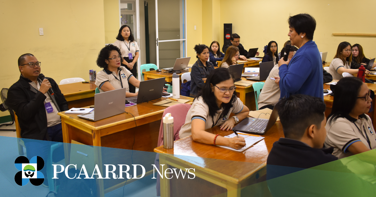 DOST-PCAARRD intensifies gender mainstreaming through planning and training-workshop for GAD TWG